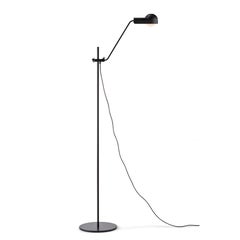 Joe Colombo Domo Steel Floor Lamp by Karakter, Mid-Century Modern