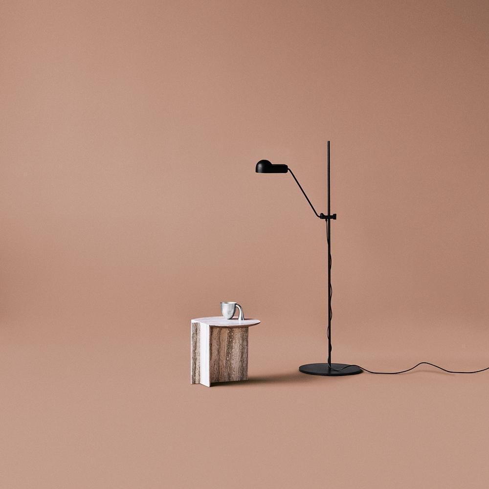 Joe Colombo 'Domo' Steel Floor Lamp by Karakter 2