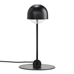 Joe Colombo Domo Steel Table Lamp by Karakter, Mid-Century Modern Design