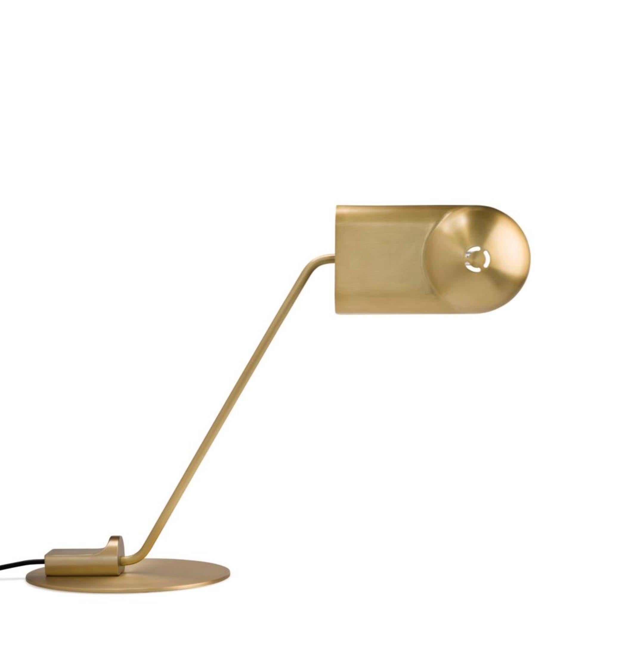 Joe Colombo Lámpara de mesa de acero 'Domo' by Karakter en Nuevo estado para la venta en Berlin, DE