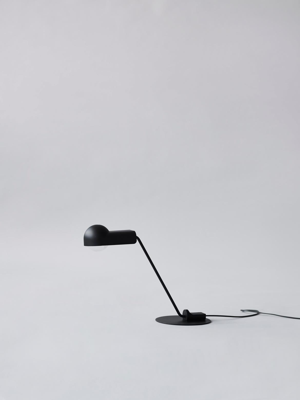 Contemporary Joe Colombo 'Domo' Steel Table Lamp by Karakter For Sale