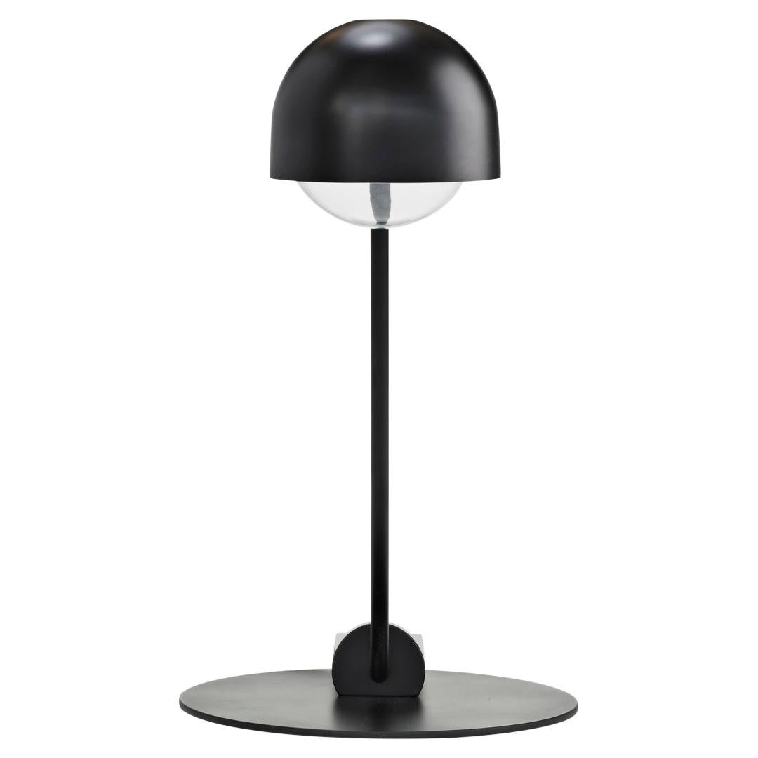 Joe Colombo 'Domo' Steel Table Lamp by Karakter For Sale