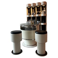 Joe Colombo dry bar, iconic Italian design