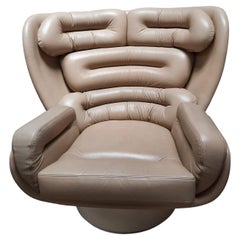 Joe Colombo "Elda" Chair for Comfort, Italy, 1960s