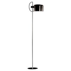 Retro Joe Colombo Floor Lamp 'Coupé' Black by Oluce