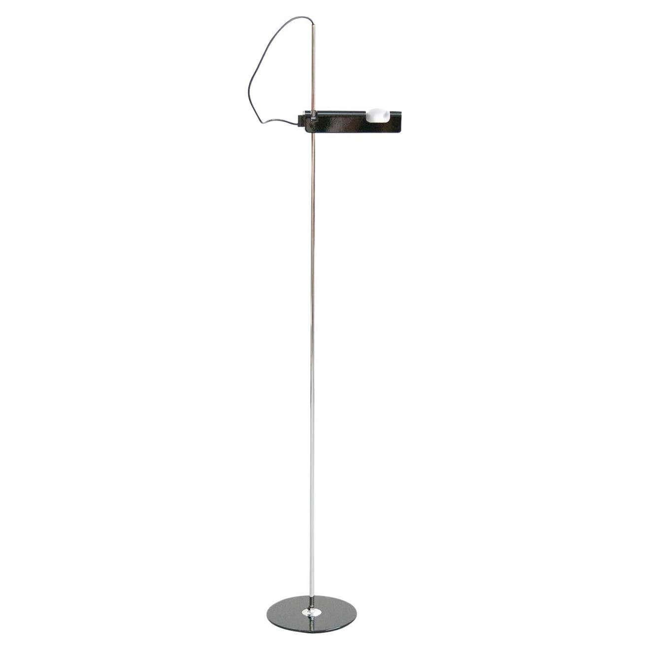 Joe Colombo Floor Lamp 'Spider' Marble and Metal by Oluce For Sale 9