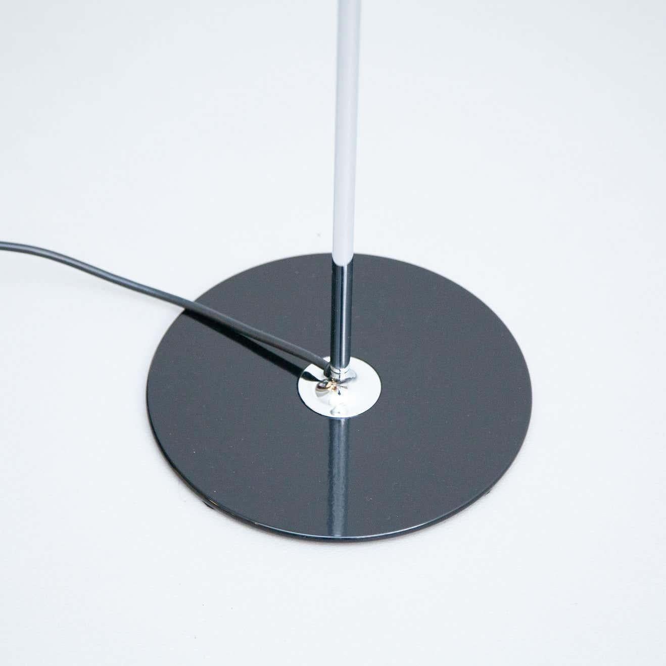 Joe Colombo Floor Lamp 'Spider' Marble and Metal by Oluce For Sale 1