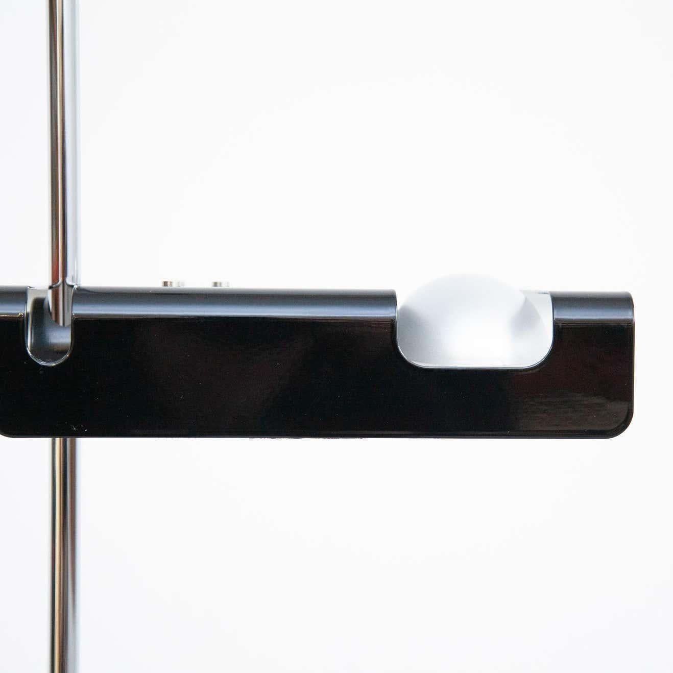 Joe Colombo Floor Lamp 'Spider' Marble and Metal by Oluce For Sale 2