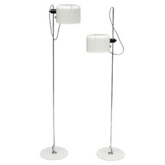 Lampadaires chrome