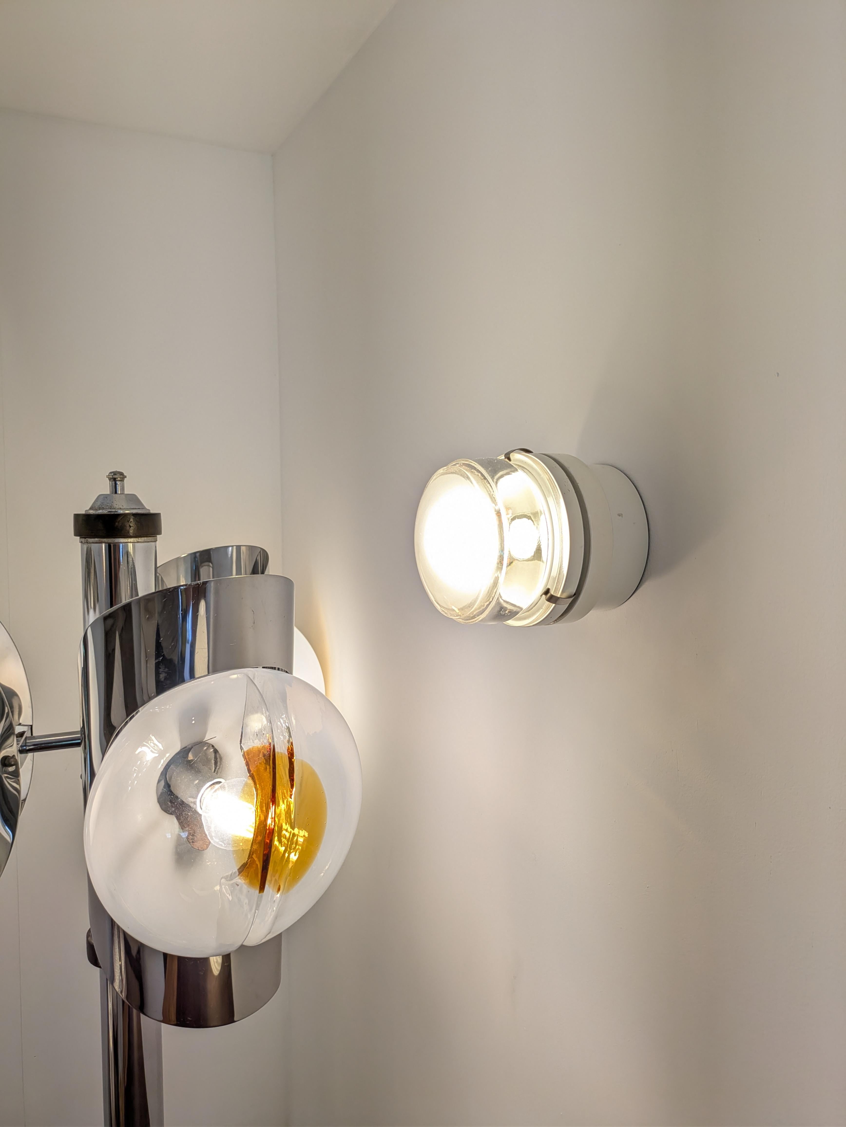 Cast Joe Colombo, Fresnel, Oluce, cast aluminium, Italy 1966