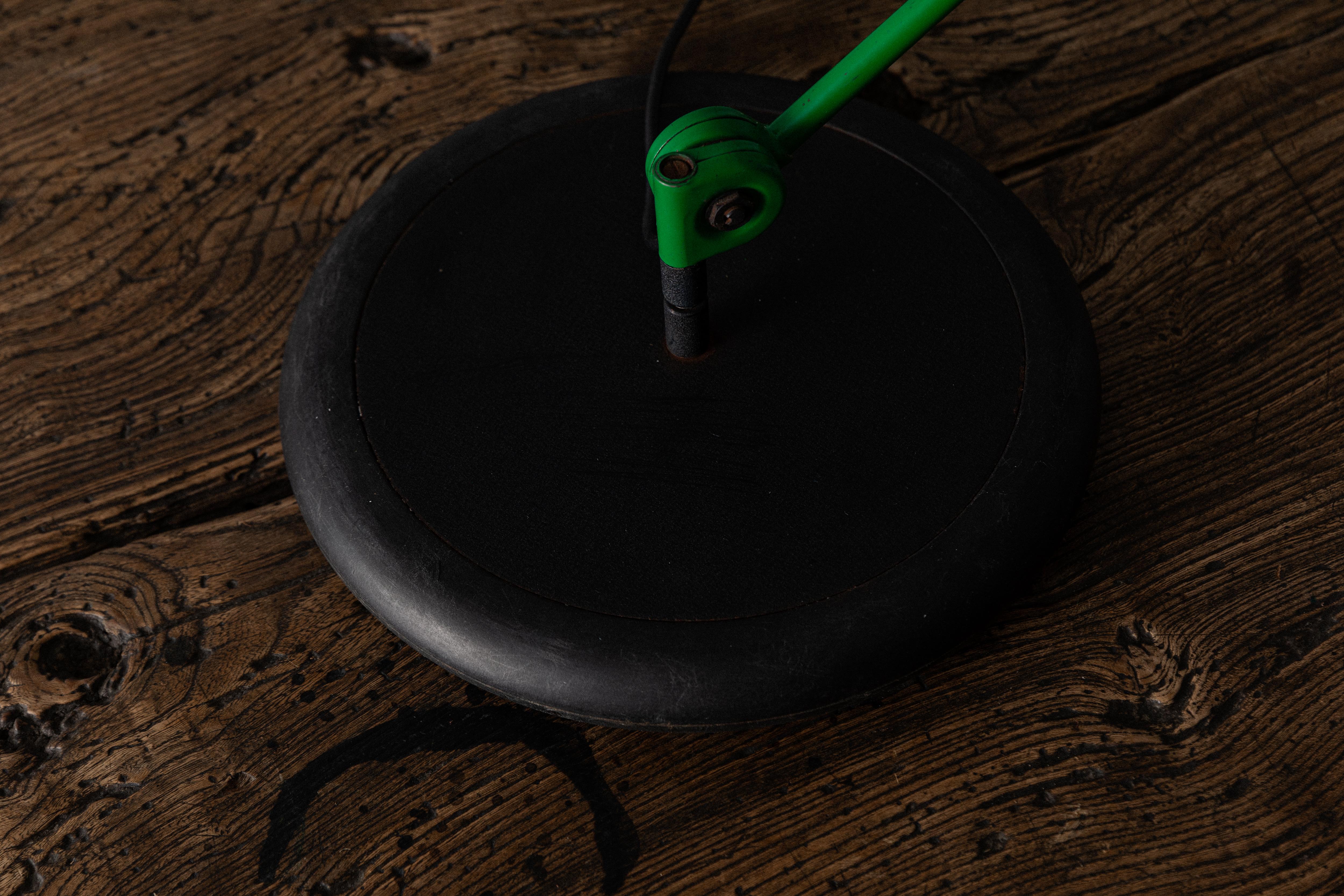 Joe Colombo Green TOPO Lamp In Good Condition For Sale In Los Angeles, CA