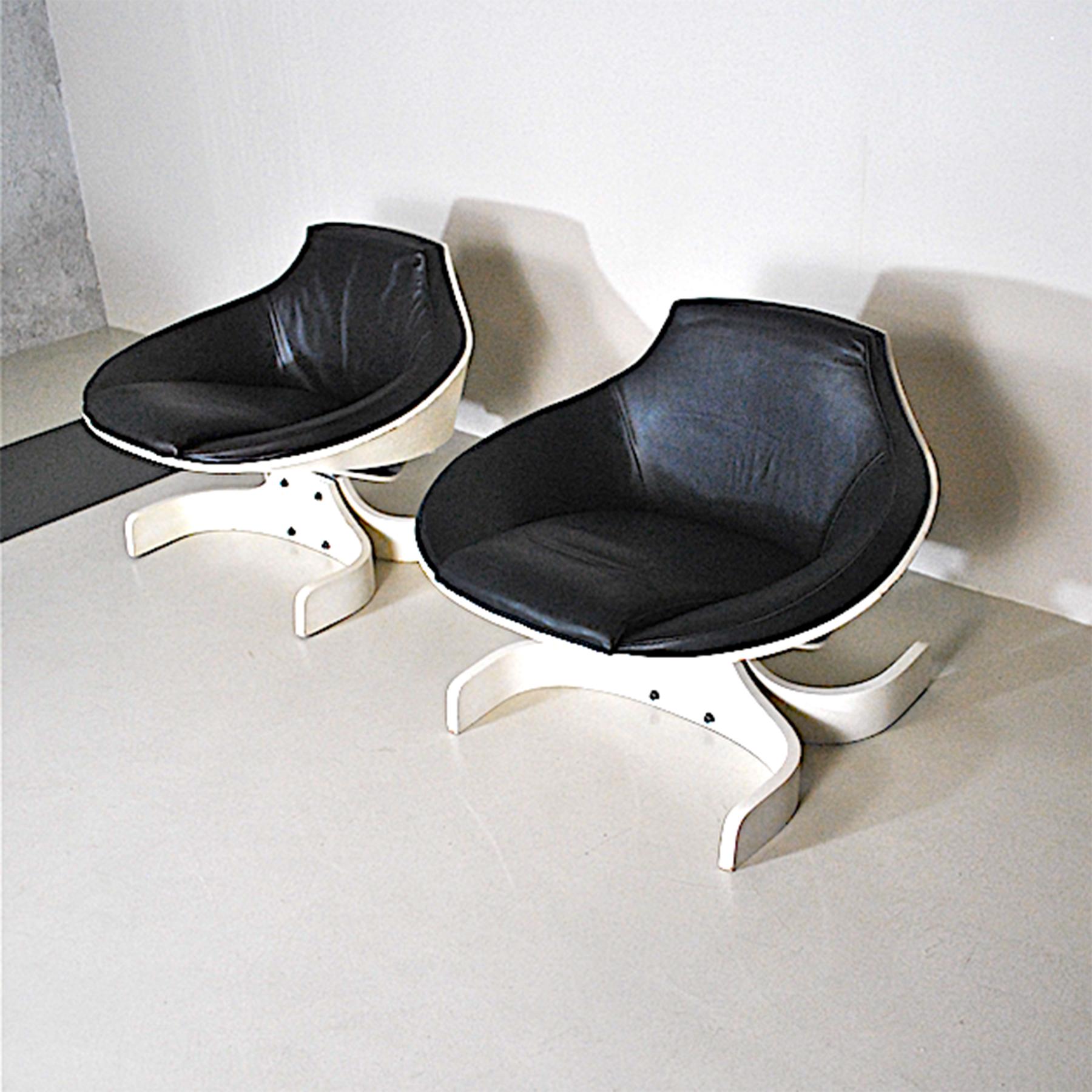 Joe Colombo Italian Midcentury Set of Sella 1001 10