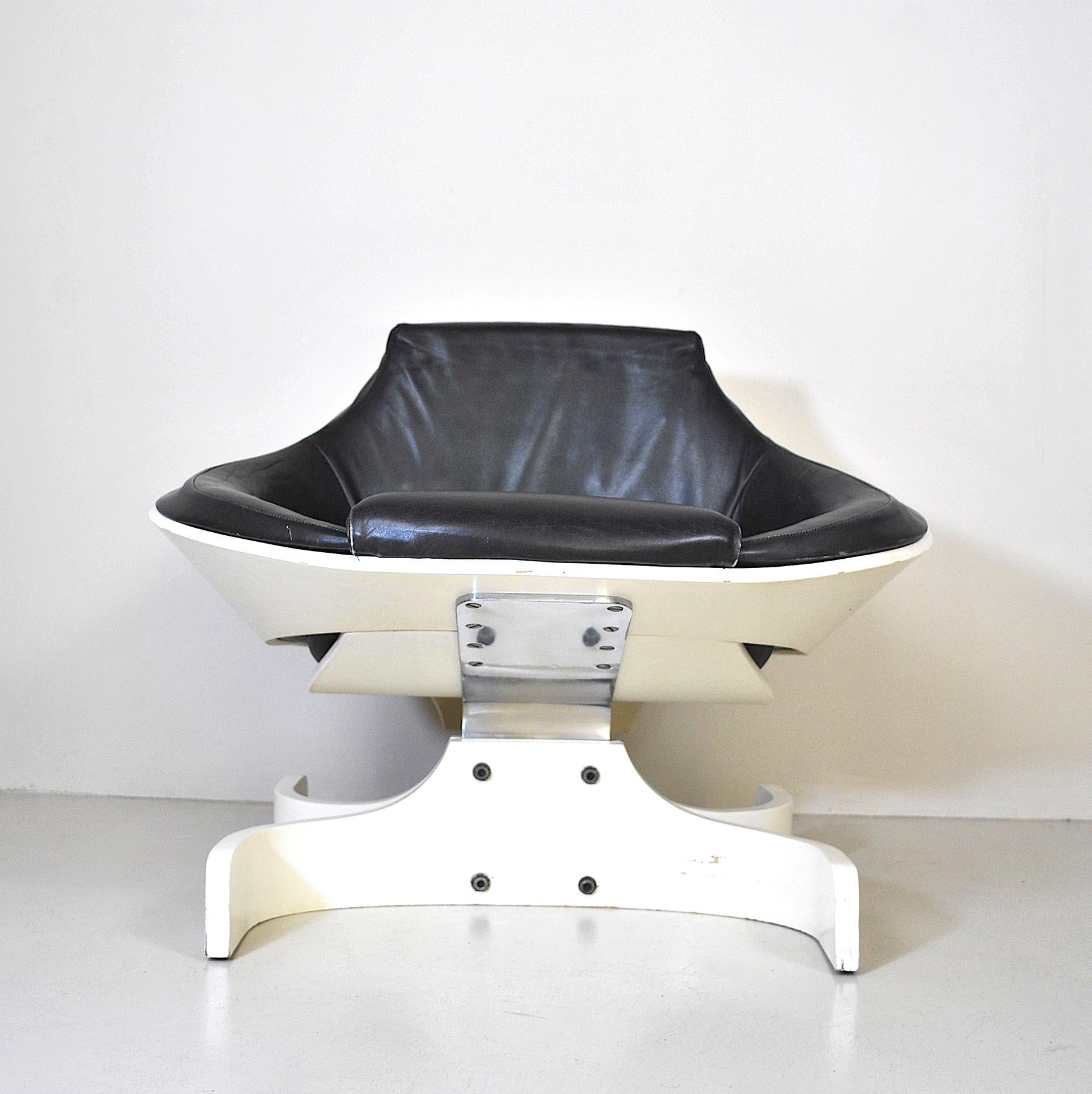 Steel Joe Colombo Italian Midcentury Set of Sella 1001