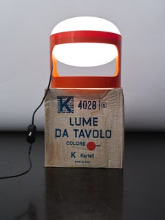 Joe Colombo KD28 Table Lamp for Kartell, Early Edition 1967