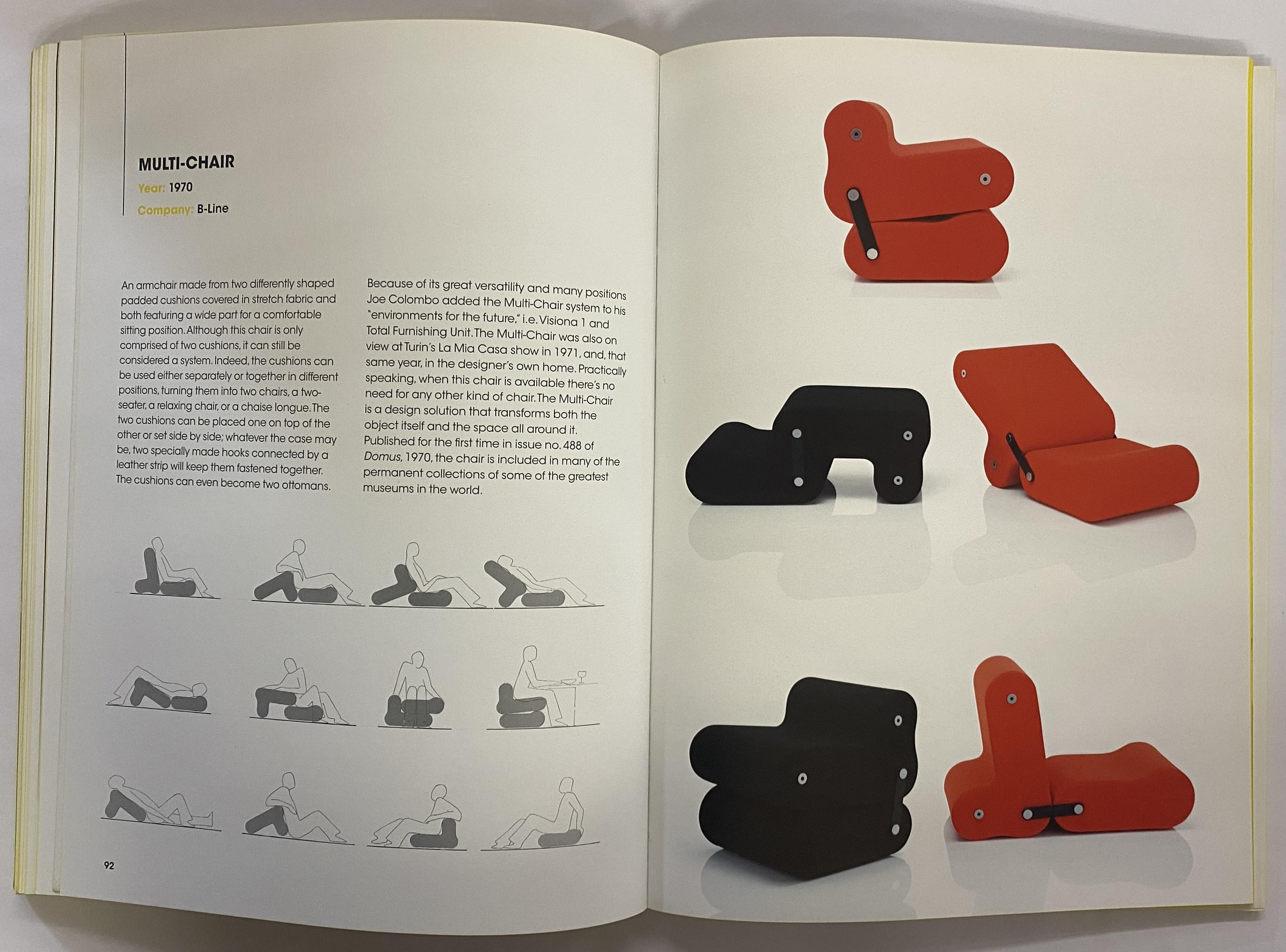 Joe Colombo: Minimum Design by Vittorio Fagone and Ignazia Favata (Book) For Sale 5