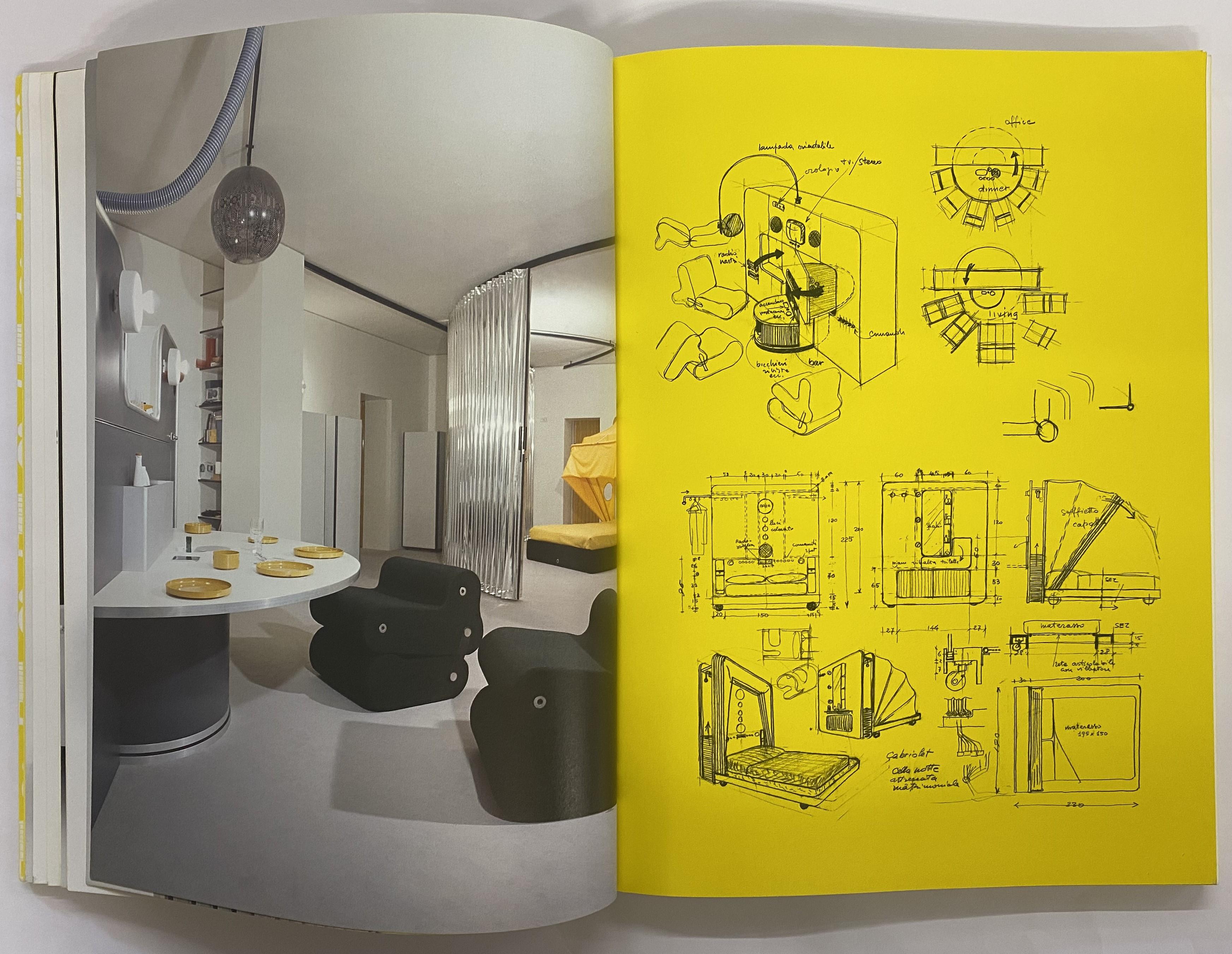 20th Century Joe Colombo: Minimum Design by Vittorio Fagone and Ignazia Favata (Book) For Sale