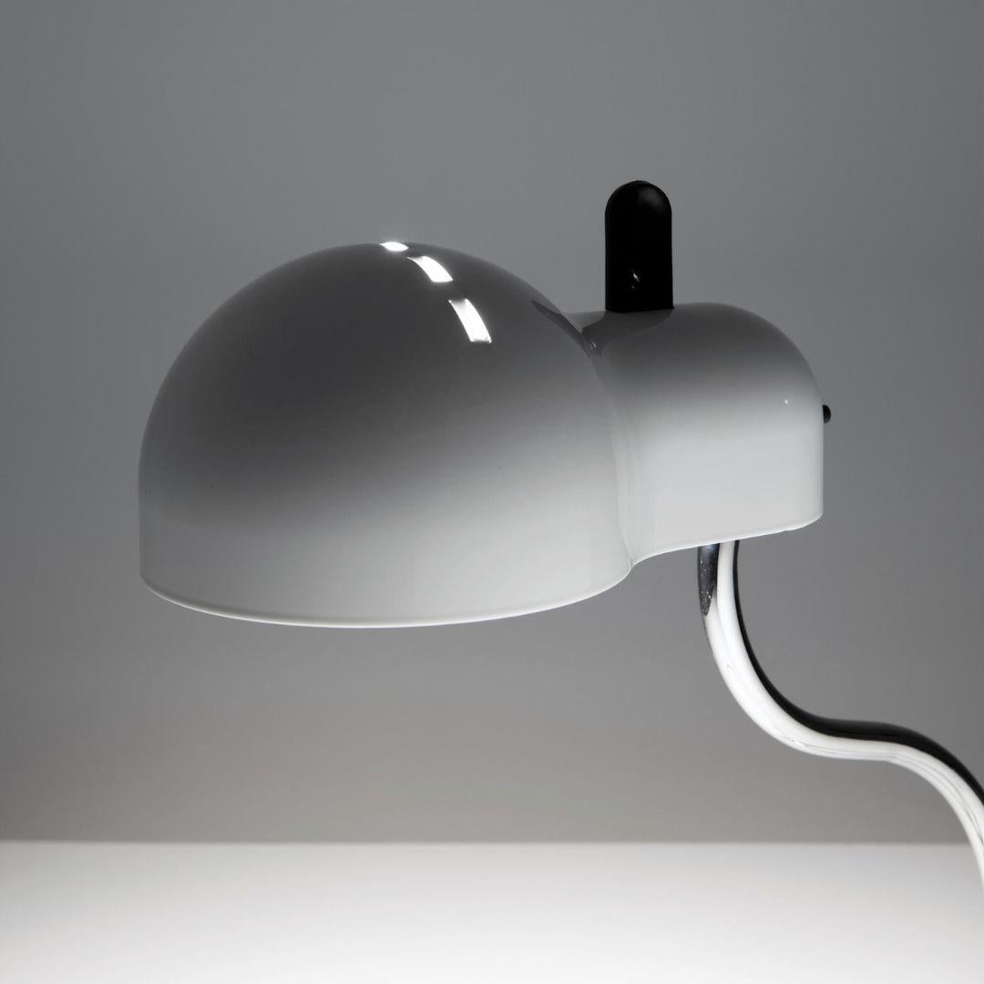 Joe Colombo 'Minitopo' Table Lamp in Chrome for Stilnovo For Sale 7