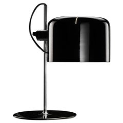 Joe Colombo Model #2202 "Coupé" Table Lamp in Black for Oluce