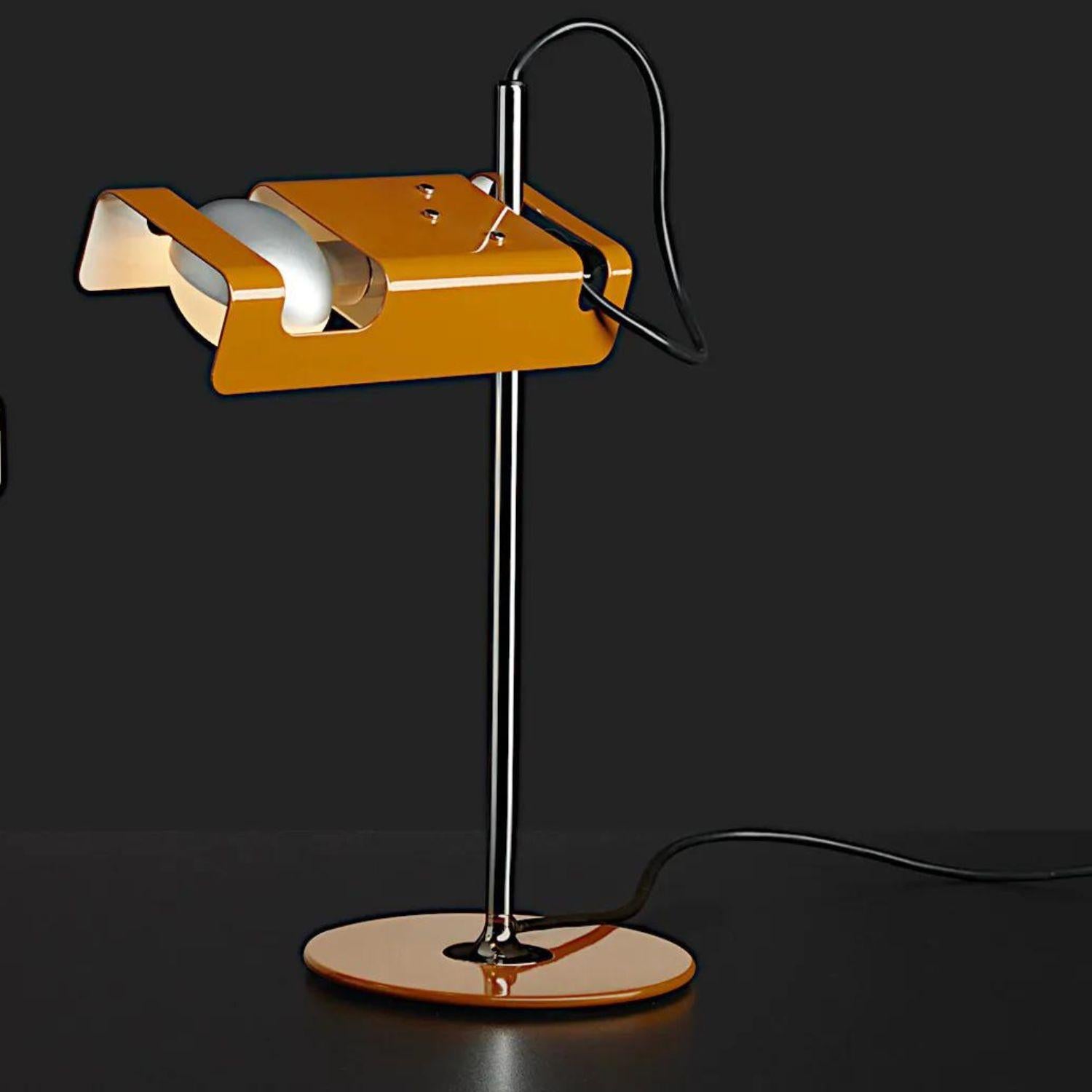 Joe Colombo Model #291 'Spider' Table Lamp in Black for Oluce For Sale 9