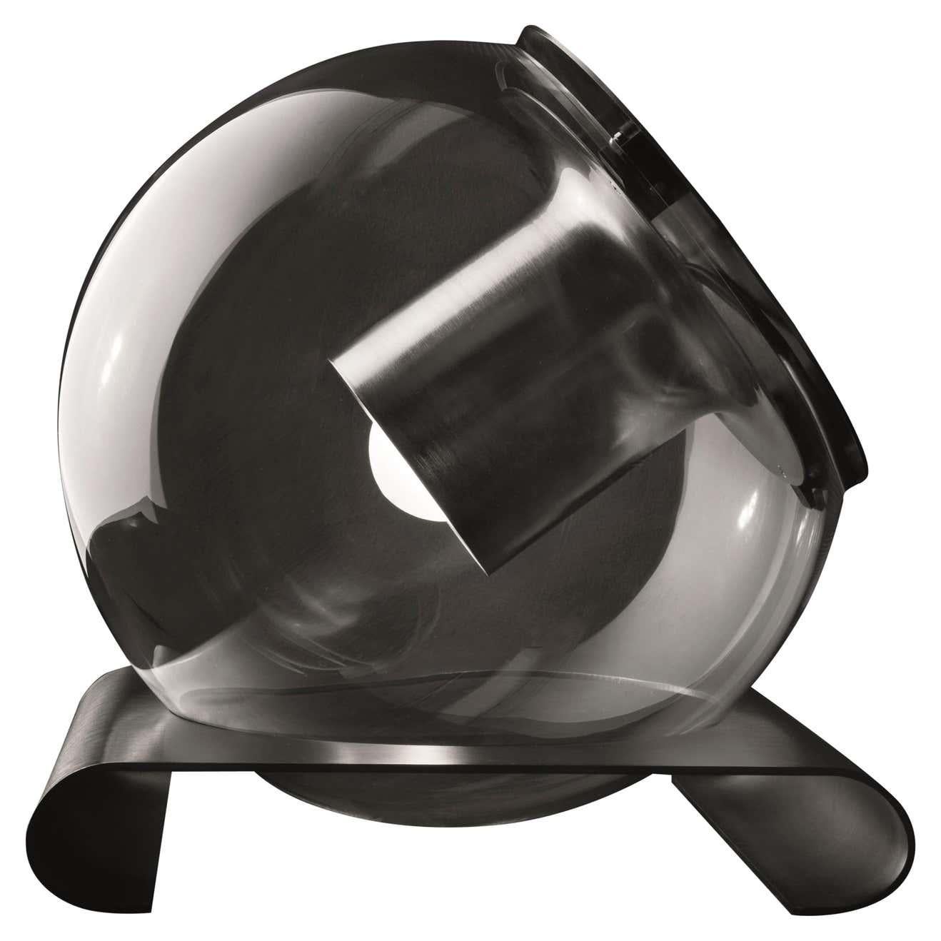 Lampe à poser nickelée Joe Colombo 'The Globe' by Oluce Neuf - En vente à Barcelona, Barcelona