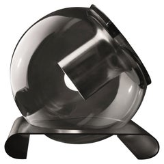 Joe Colombo Nickel-Plated Table Lamp 'The Globe' by Oluce