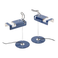 Joe Colombo, Pair of "Spider" Table Lamps for Oluce, 1967