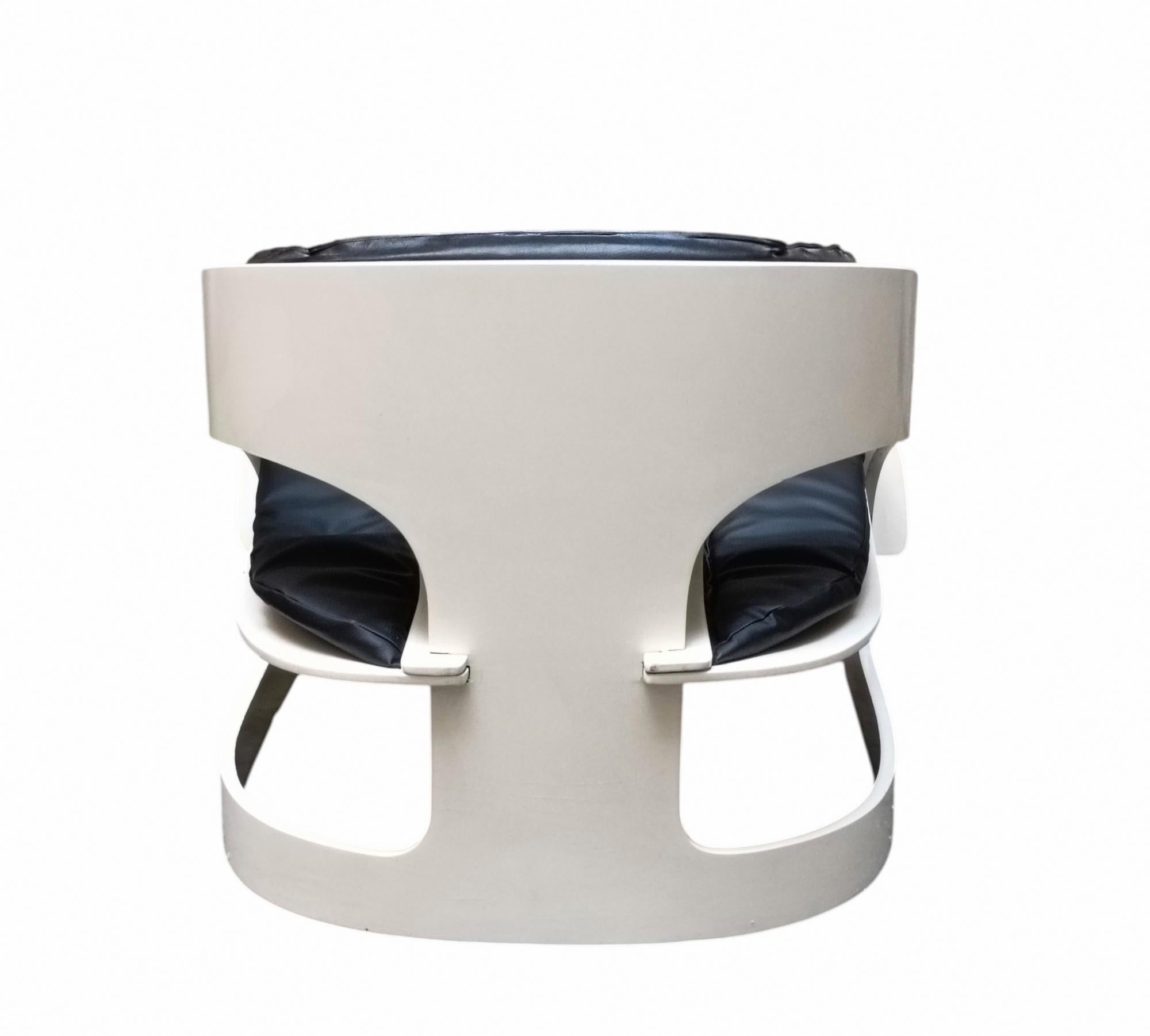 Joe Colombo para Kartell Sillón Mod. 4801 Numerado nº 29, Italia Años 60 en Bueno estado para la venta en Naples, IT
