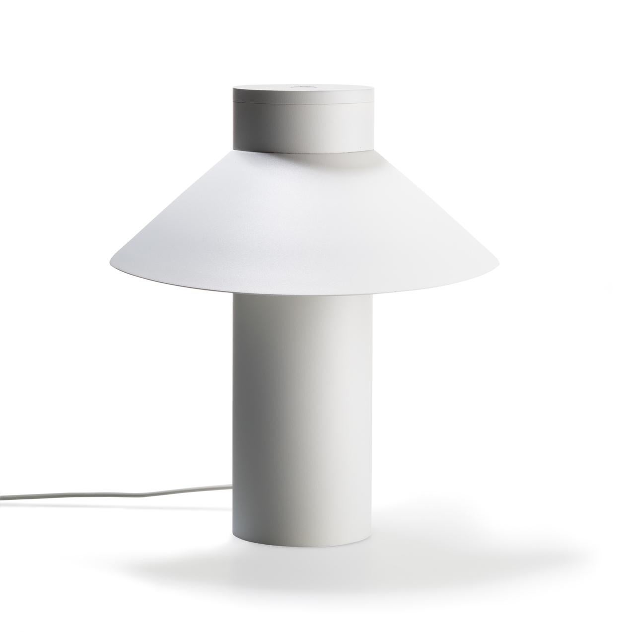 Mid-Century Modern Joe Colombo 'Riscio' Steel Table Lamp by Karakter For Sale