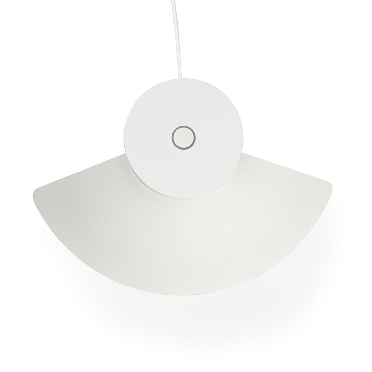 Danish Joe Colombo 'Riscio' Steel Table Lamp by Karakter For Sale