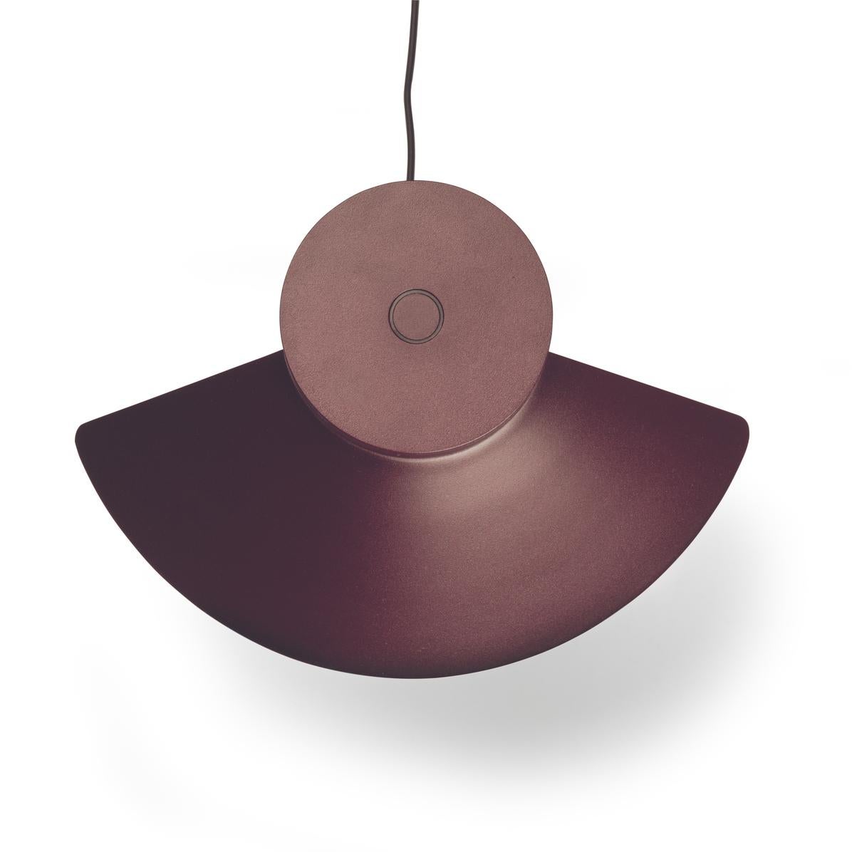 Danish Joe Colombo 'Riscio' Steel Table Lamp by Karakter For Sale