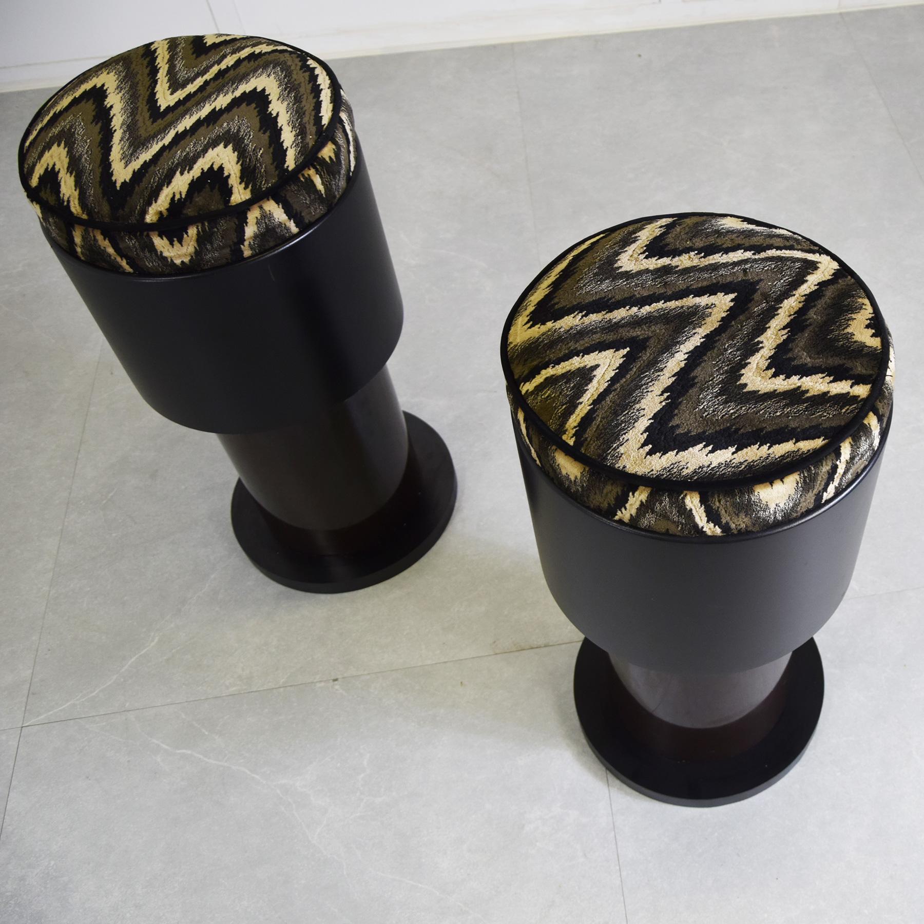 Joe Colombo set of two italian stools 1970s In Good Condition In bari, IT