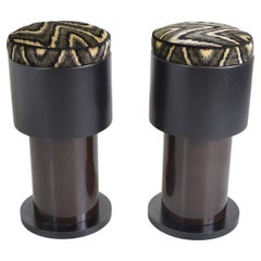 Joe Colombo set of two italian stools 1970s