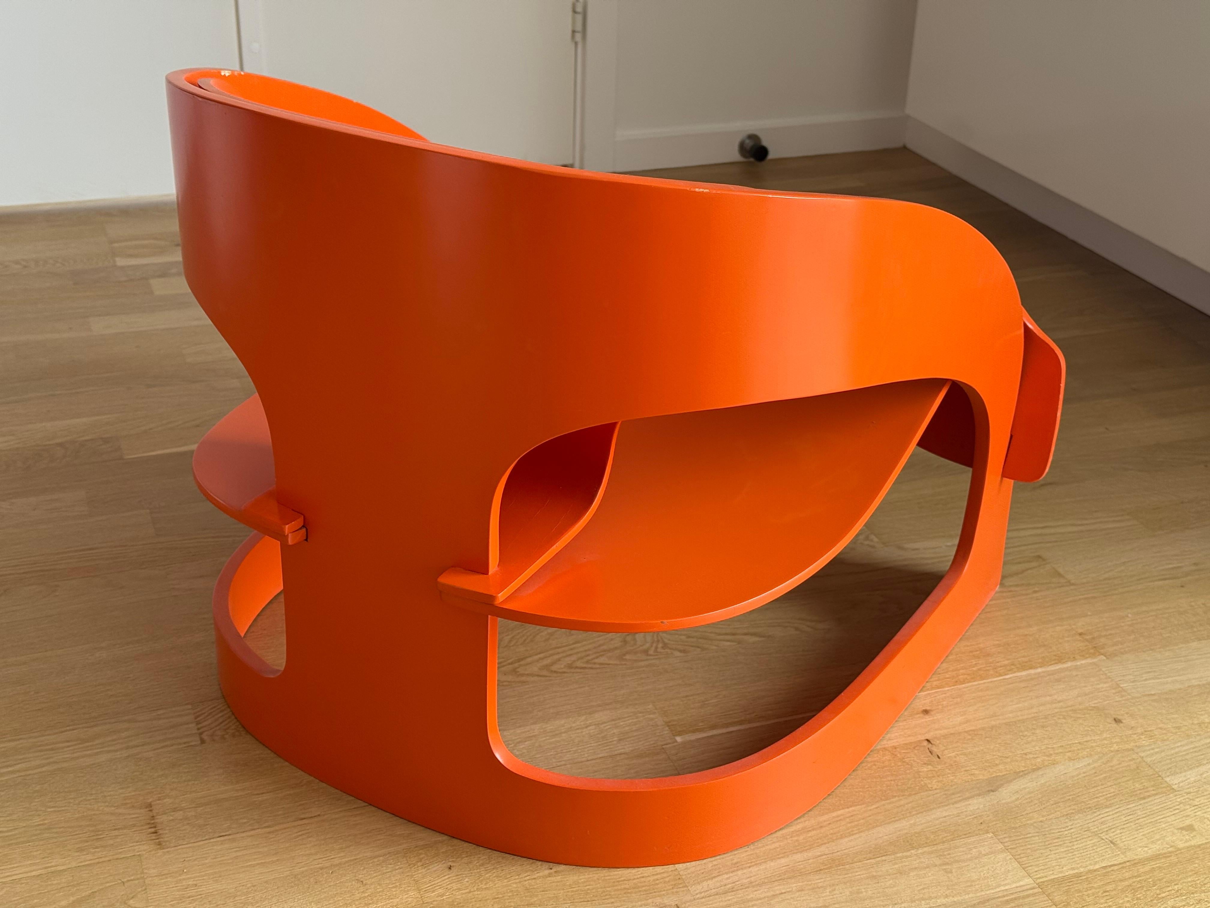 Sedia Joe Colombo Space AGE 4801, design 1963 In condizioni buone in vendita a Copenhagen, DK