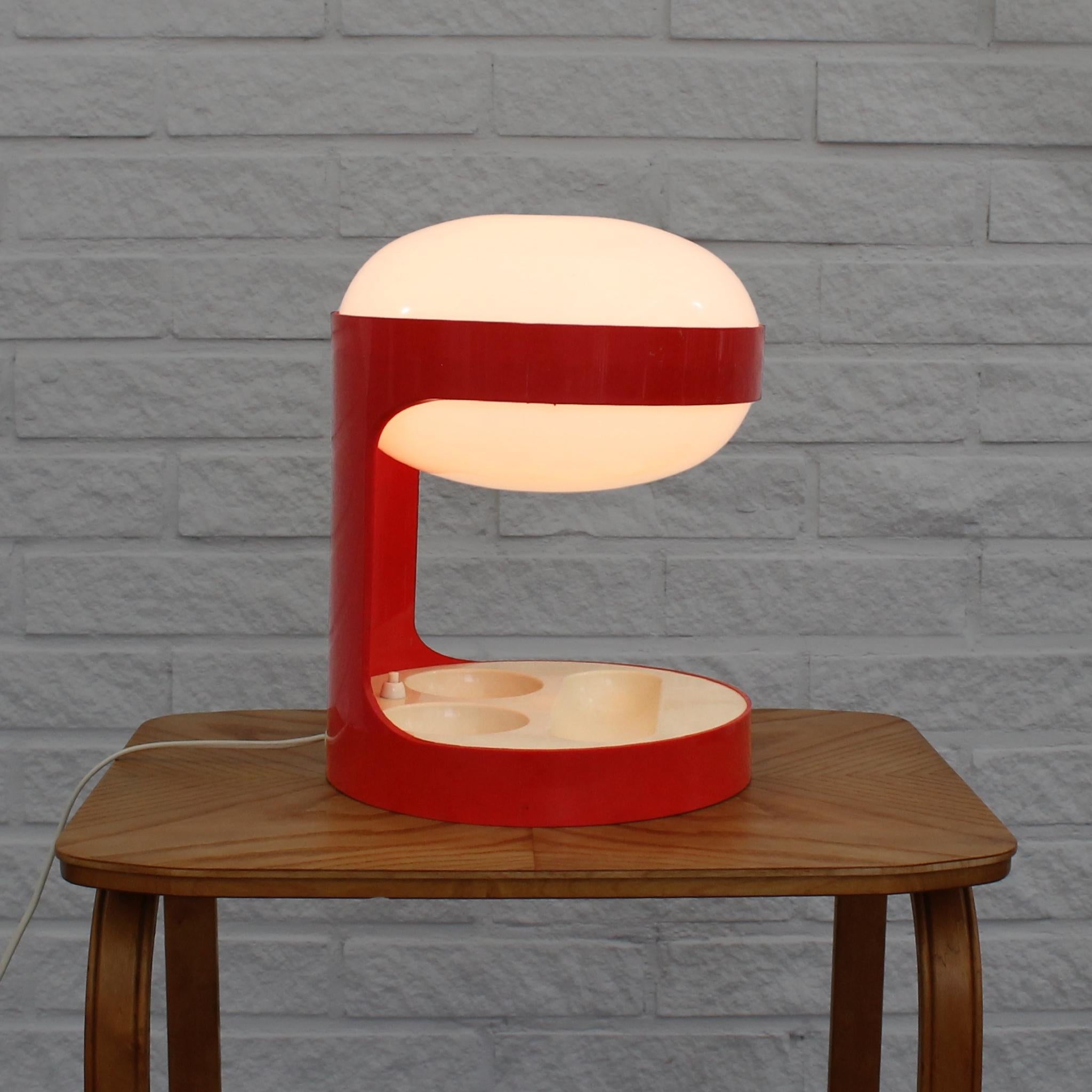 Space Age Joe Colombo space-age desk lamp KD29, by Husqvarna Kartell, 1970s