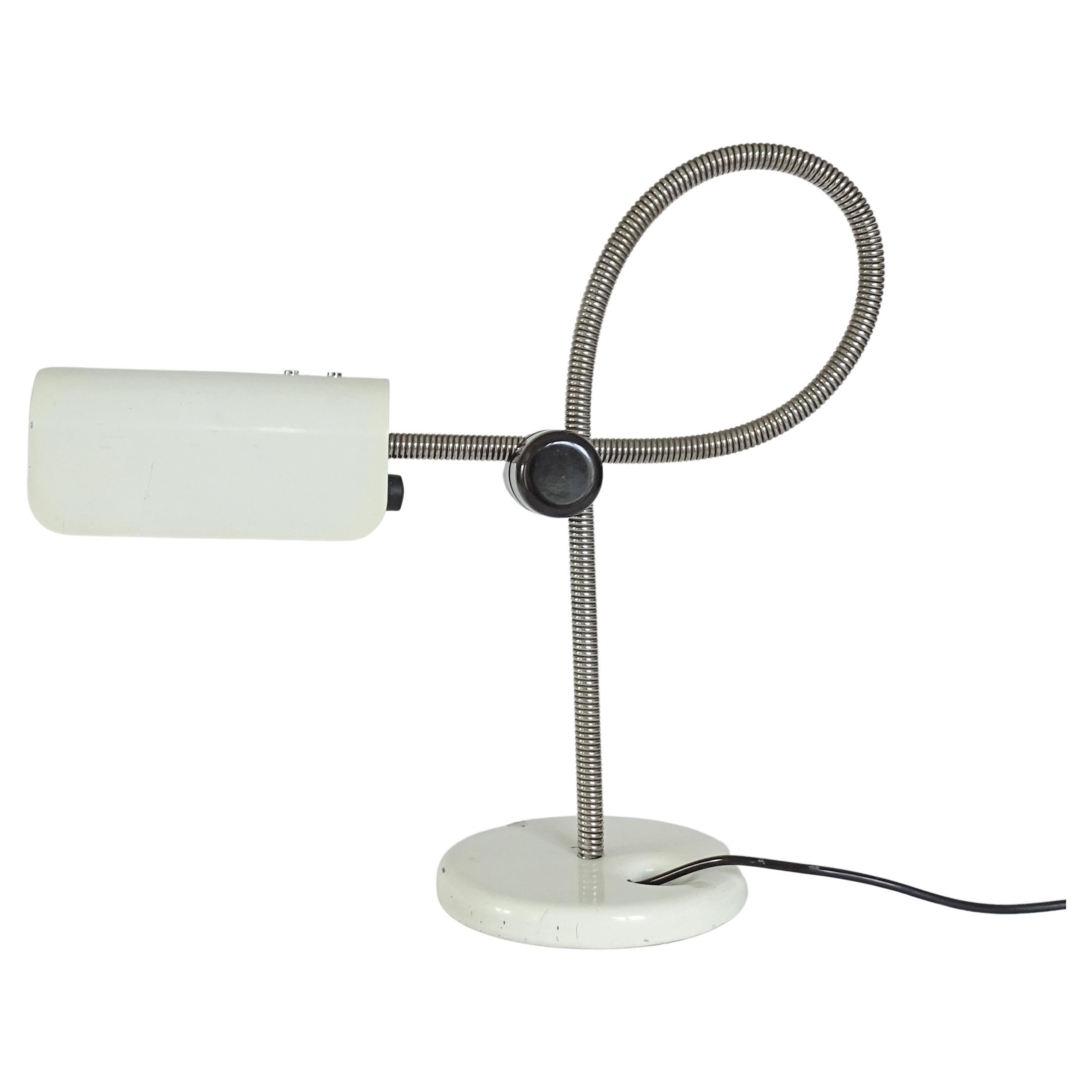 Joe Colombo Spring table lamp for Oluce, Italy 1966 For Sale