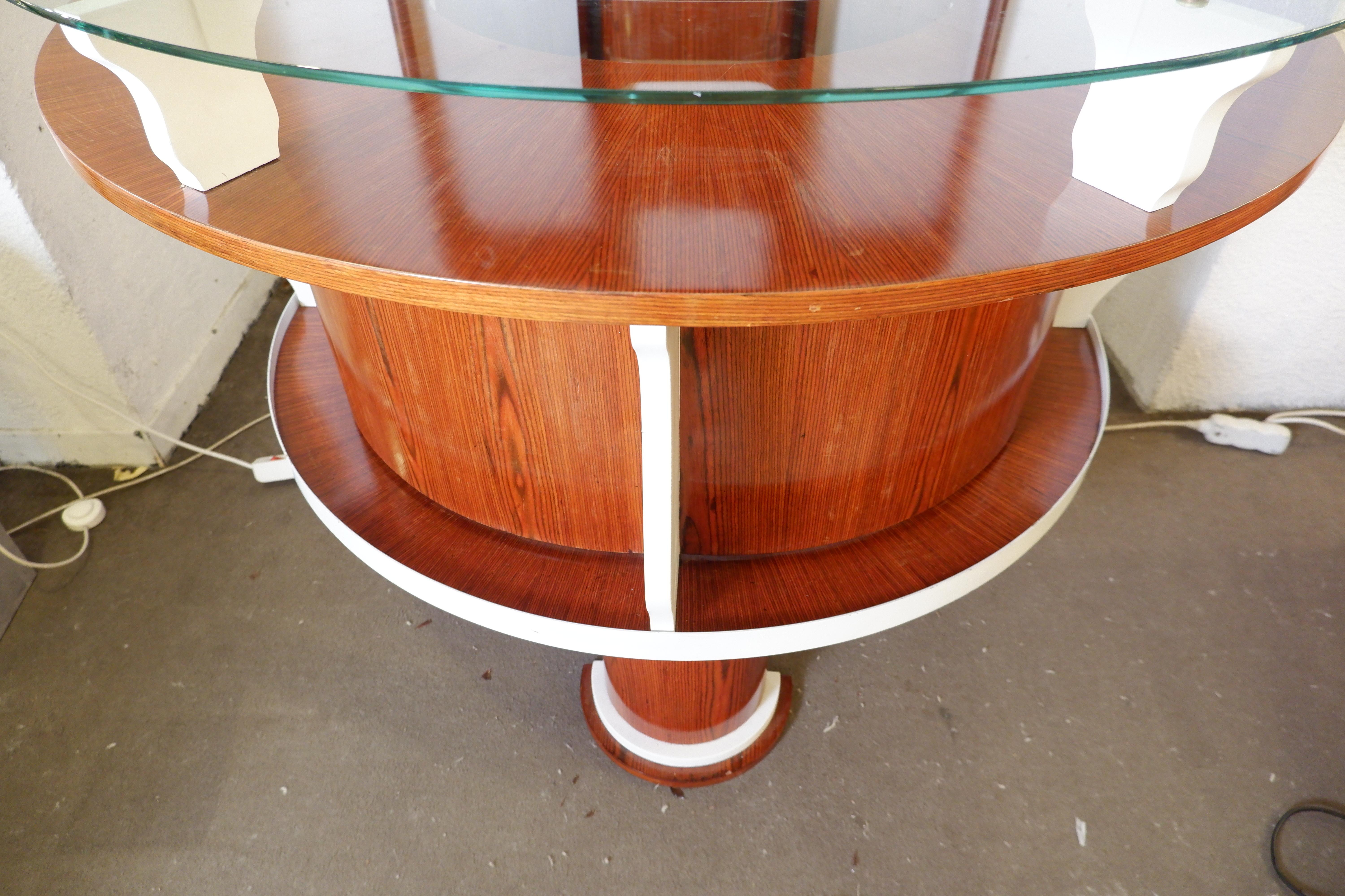 20th Century Joe Colombo Style Italian Cabinet Bar set - 1970s For Sale