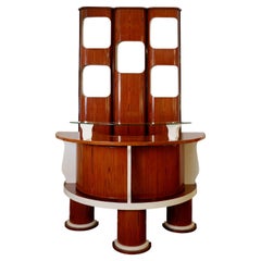 Joe Colombo Style Italian Cabinet Bar set - 1970s