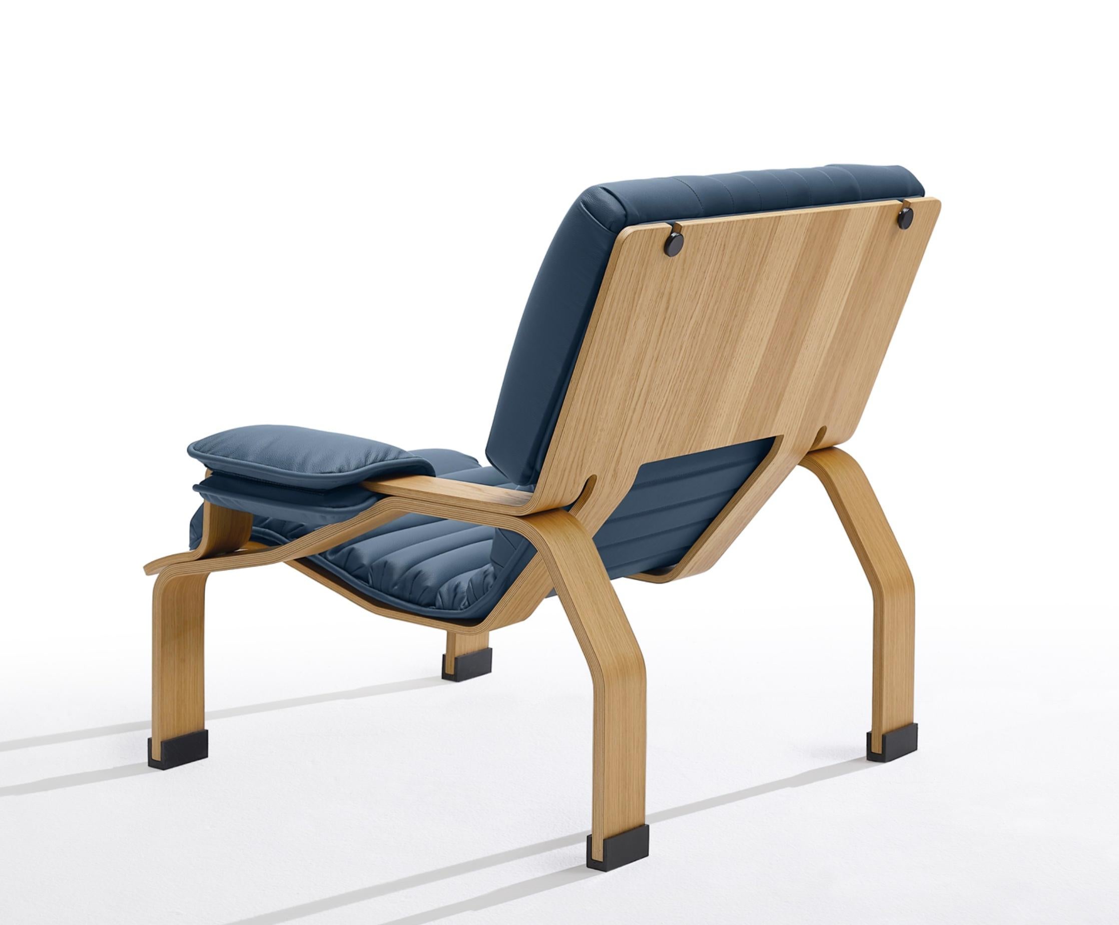 Hand-Crafted Joe Colombo 'Supercomfort' Armchair 1964 for B-Line For Sale