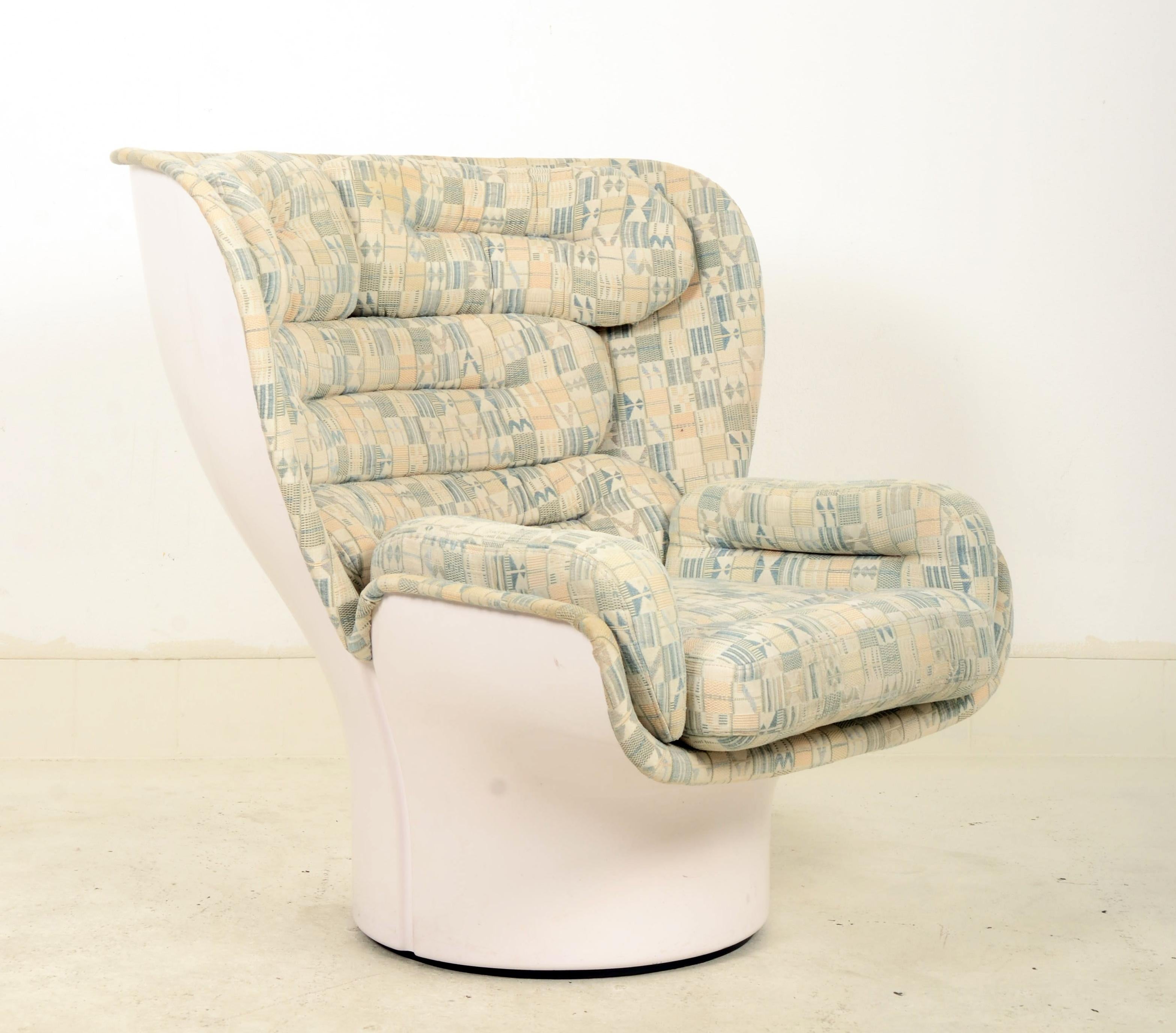 Mid-Century Modern Joe Colombo Swivel 