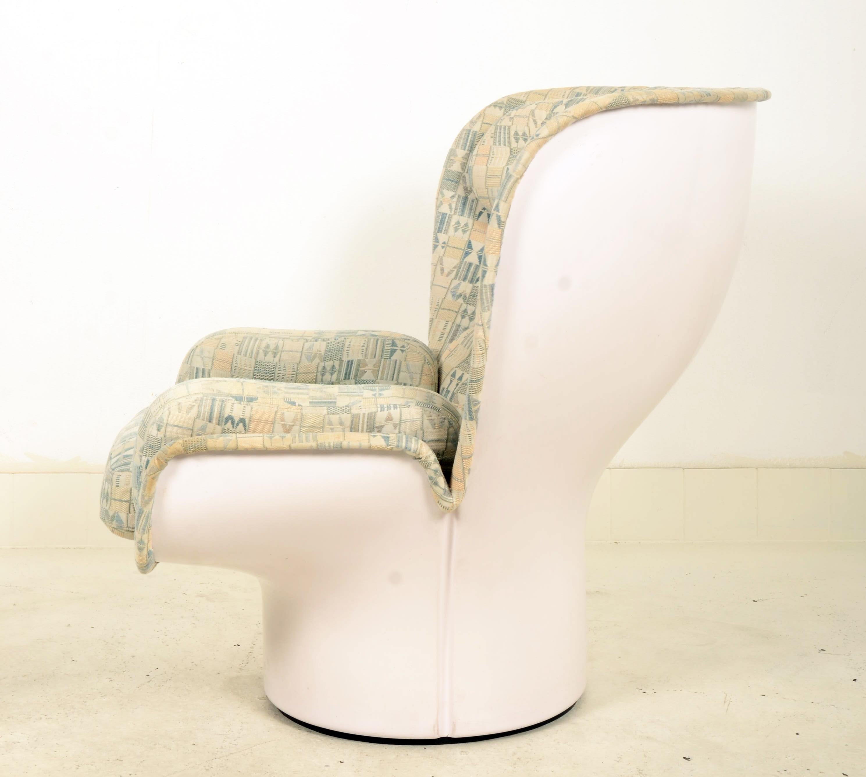 Mid-20th Century Joe Colombo Swivel 