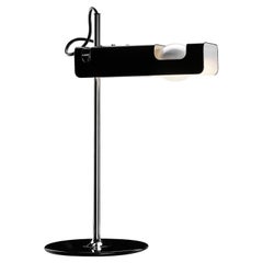Joe Colombo Table Lamp 'Spider' Black by Oluce