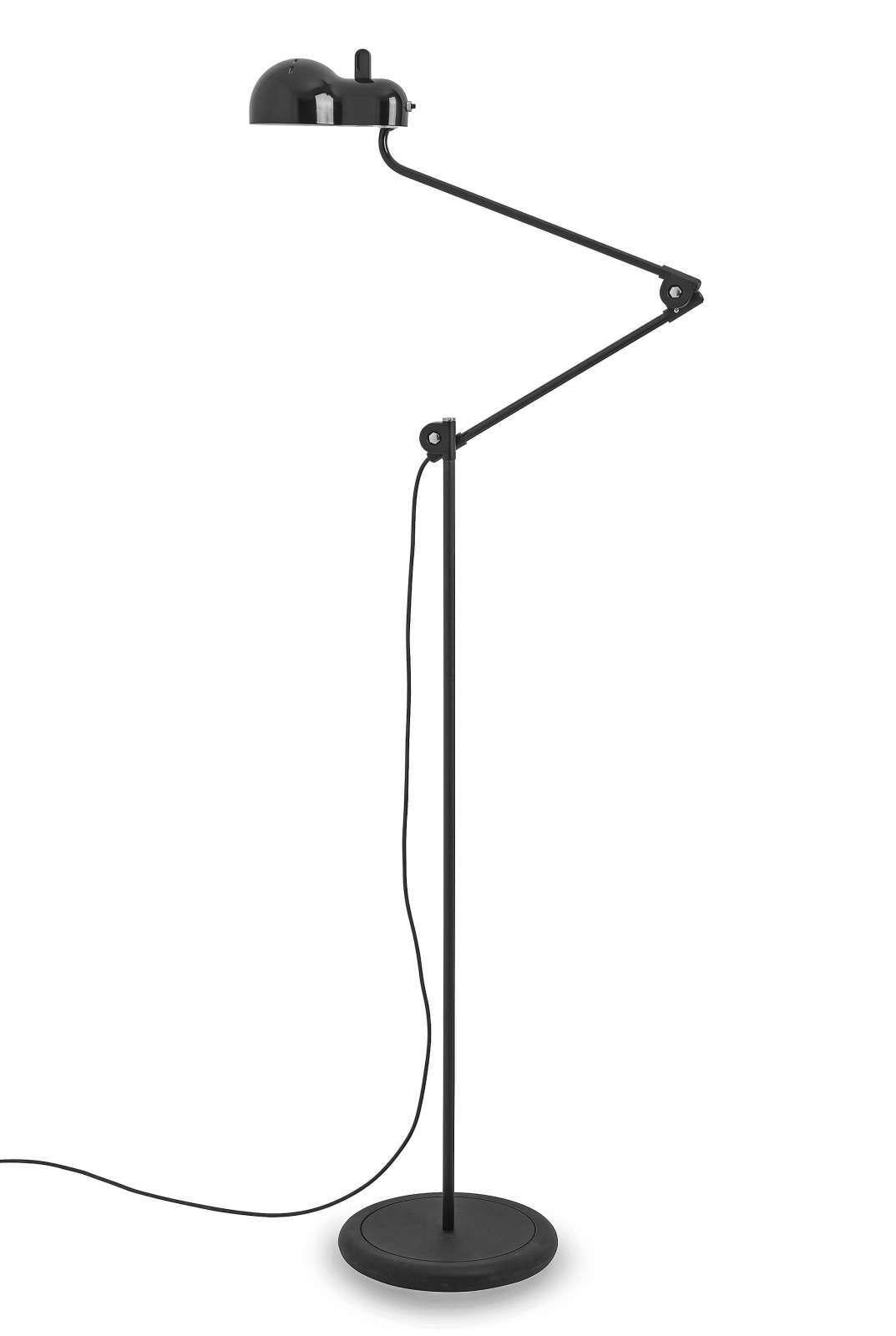 Contemporary Joe Colombo 'Topo' Articulating Floor Lamp for Stilnovo in Red For Sale