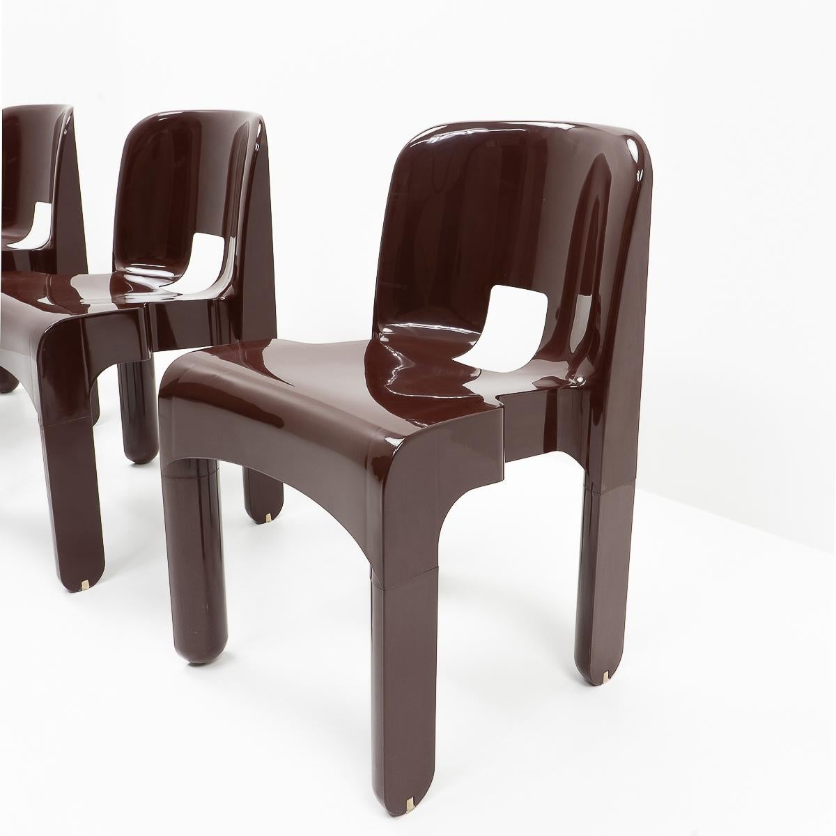 Late 20th Century Joe Colombo, Universale Chairs for Kartell, 1980s