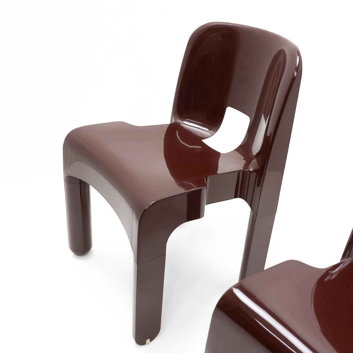 Joe Colombo, Universale Chairs for Kartell, 1980s 1