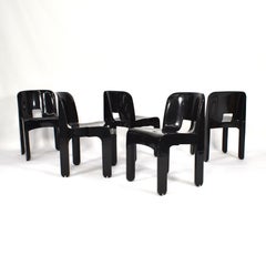 Joe Colombo Universale Plastic Chairs by Kartell, Italy, 1967