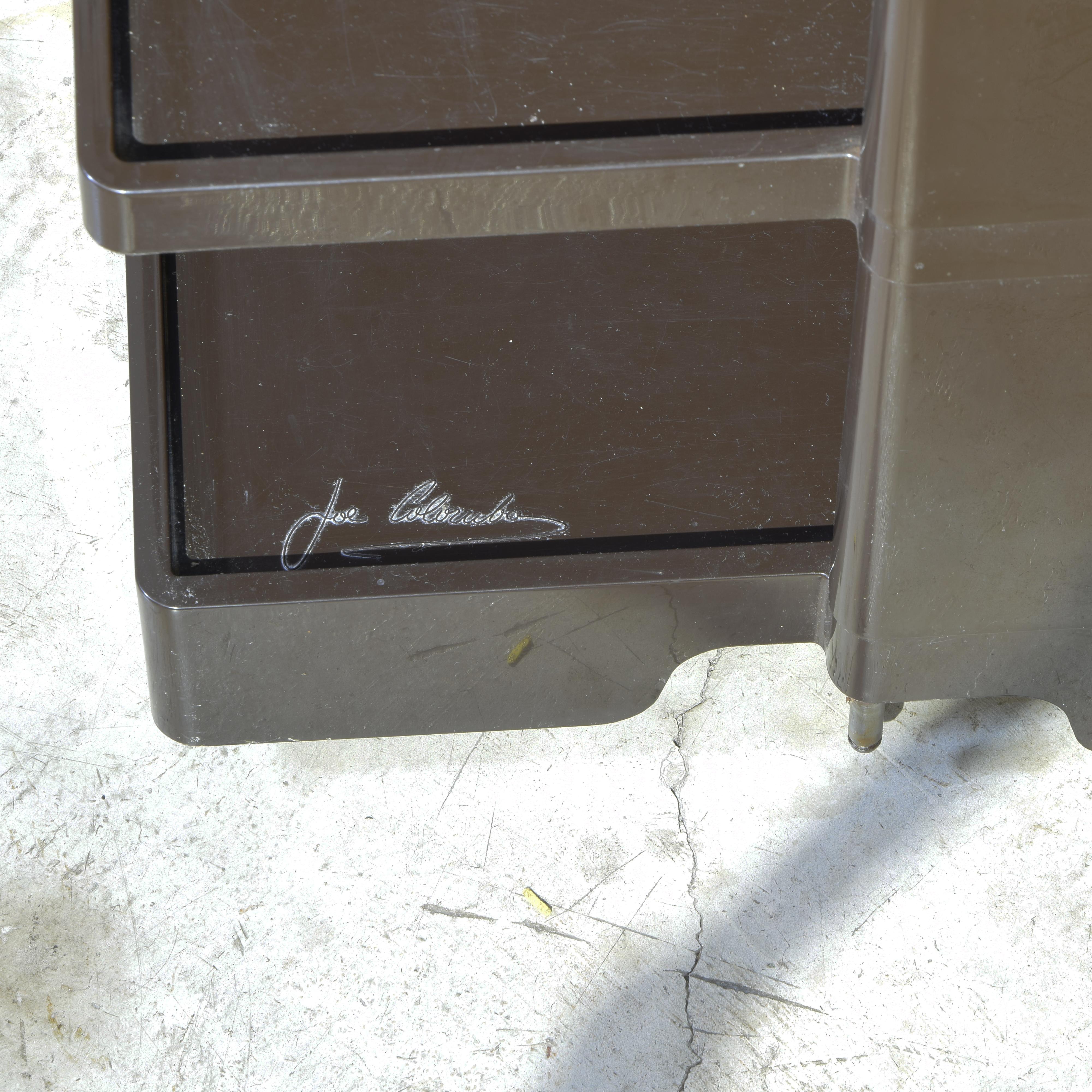Italian Joe Colombo work trolley Boby 1970s For Sale