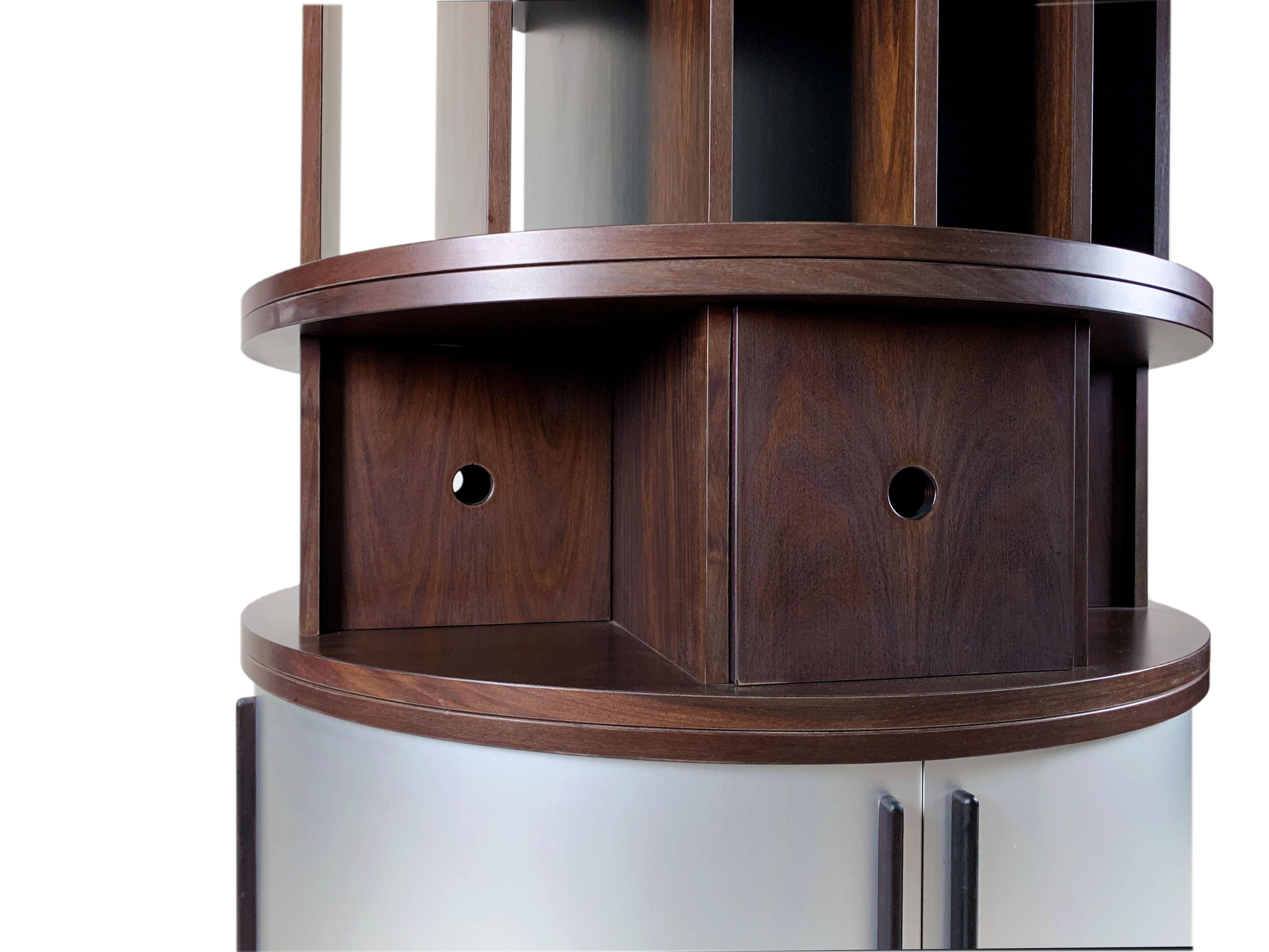 Italian Joe Colombo's Combi Center storage unit for Bernini 1963/1997. For Sale