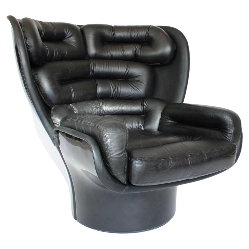 Joe Columbo Elda Lounge Armchair Chair Vintage c 1970's