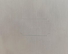 Plateau de présentation en argent Joe DiMaggio de Cartier