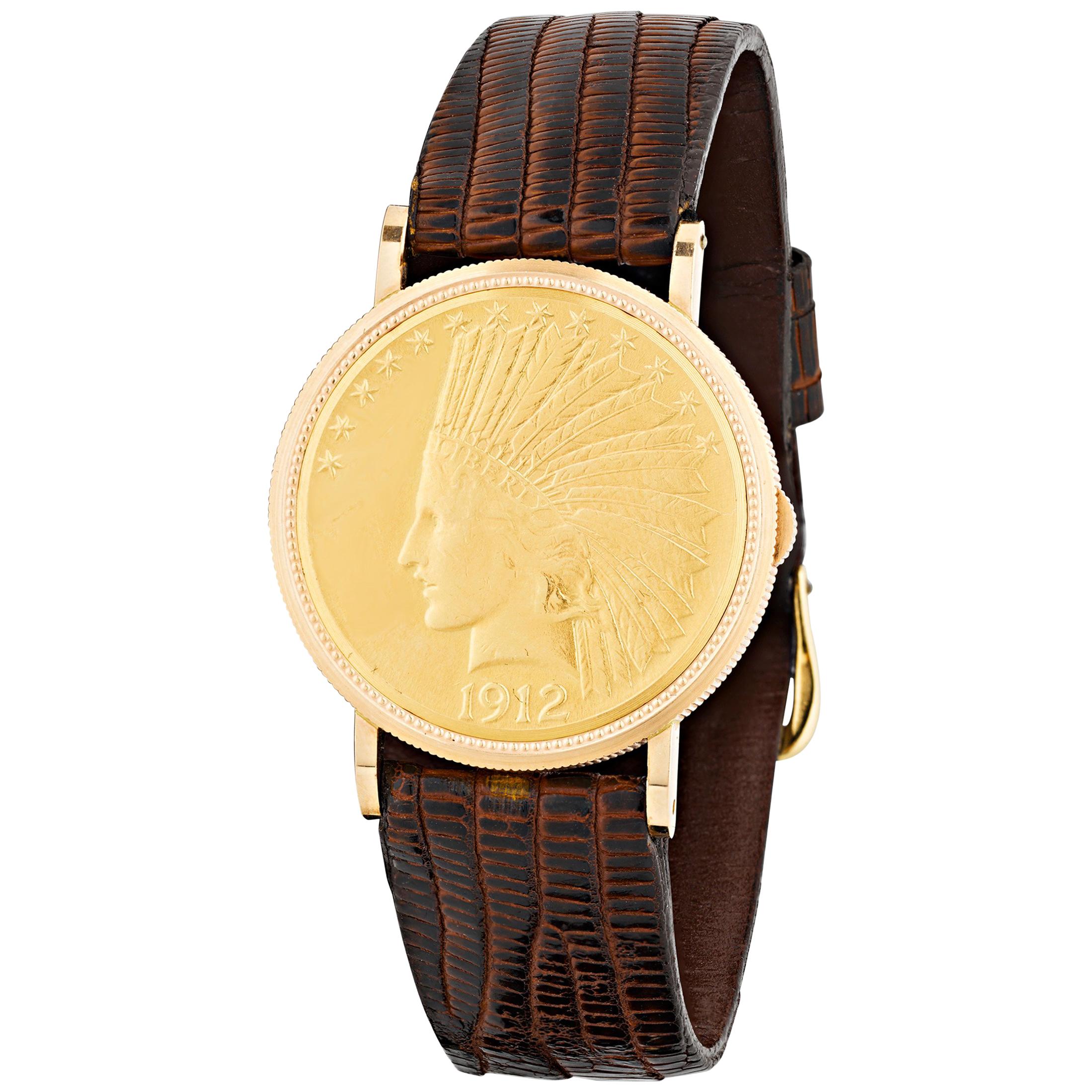 Joe DiMaggio's $10 Gold Coin Presentation Watch
